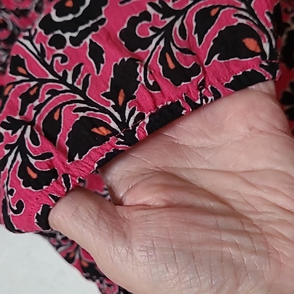 Rafaella women's 3/4 length sleeve top with tassels size XL - Picture 5 of 10